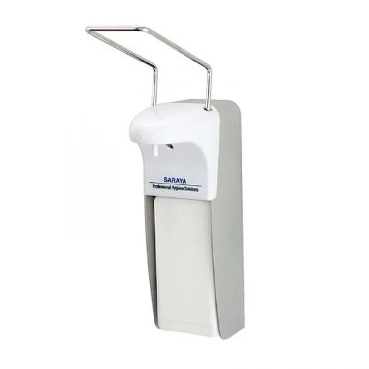 Локтевой дозатор Saraya MDS-500A, Универсальный, Аллюминий, Хром, 0.5 л