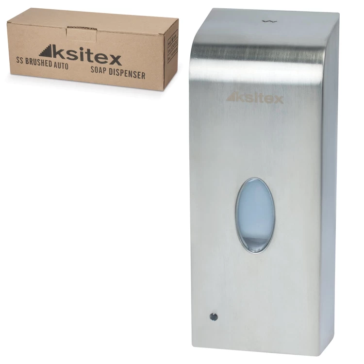 Автоматический дозатор для мыла Ksitex ASD-7961М, 1 литр, (нержавеющая сталь, матовый) Автоматический дозатор для мыла Ksitex ASD-7961М, 1 литр, (нержавеющая сталь, матовый)
