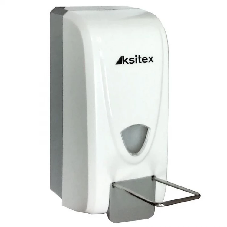 Локтевой дозатор KSITEX ED-1000, Антисептик, ABS пластик, Белый, 1 л Локтевой дозатор KSITEX ED-1000, Антисептик, ABS пластик, Белый, 1 л