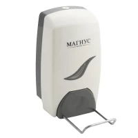 Локтевой дозатор MAGNUS 695, Мыло, ABS пластик, Белый, 1 л